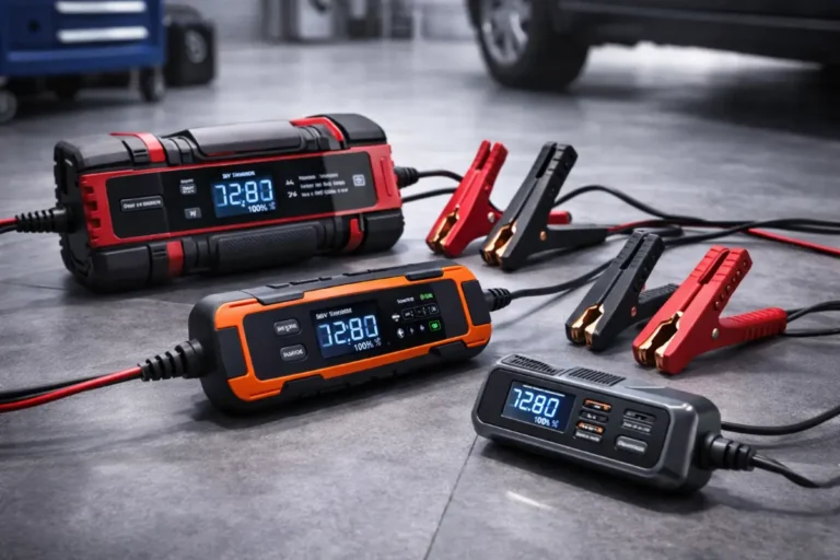 Cargadores Baterías Coche