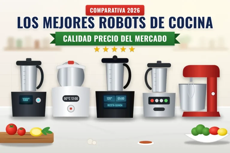 Los mejores robots de cocina 2026